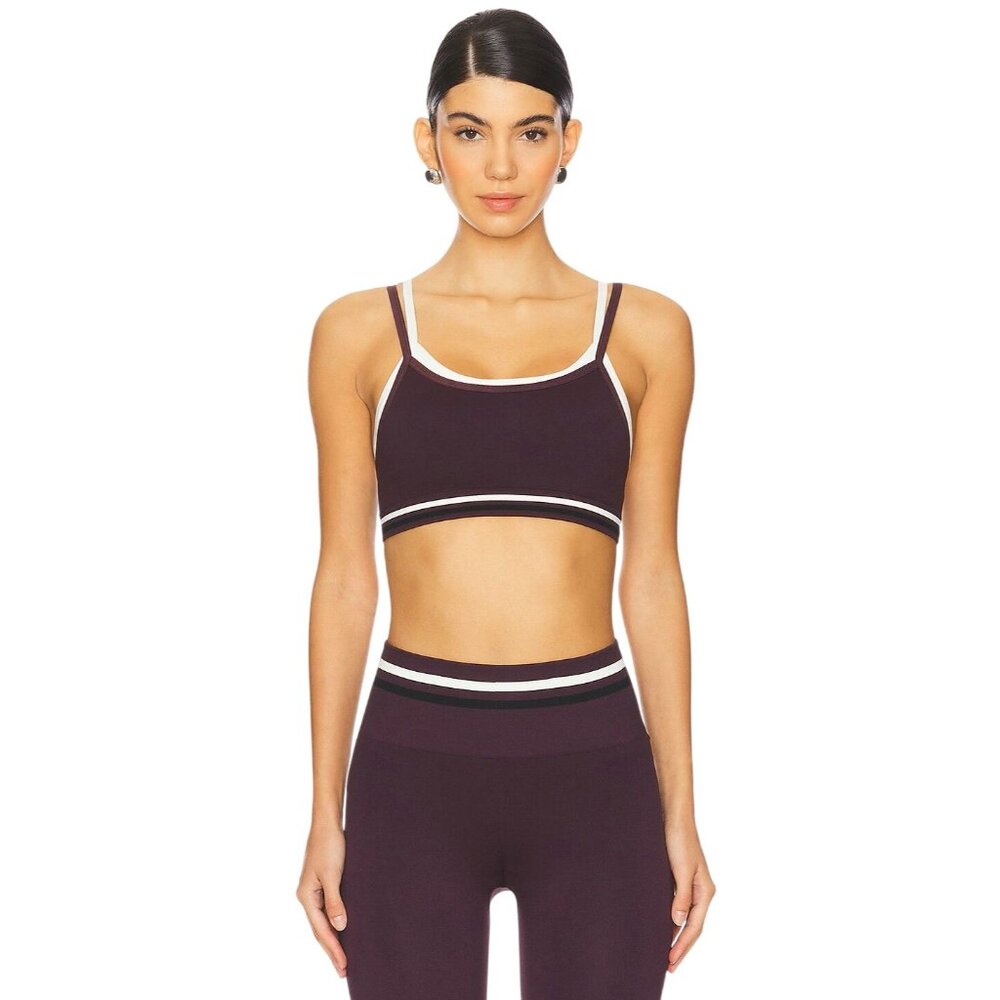 THE UPSIDE Form Seamless Kelsey Bra in Plum X-Small New Womens Sports Tank